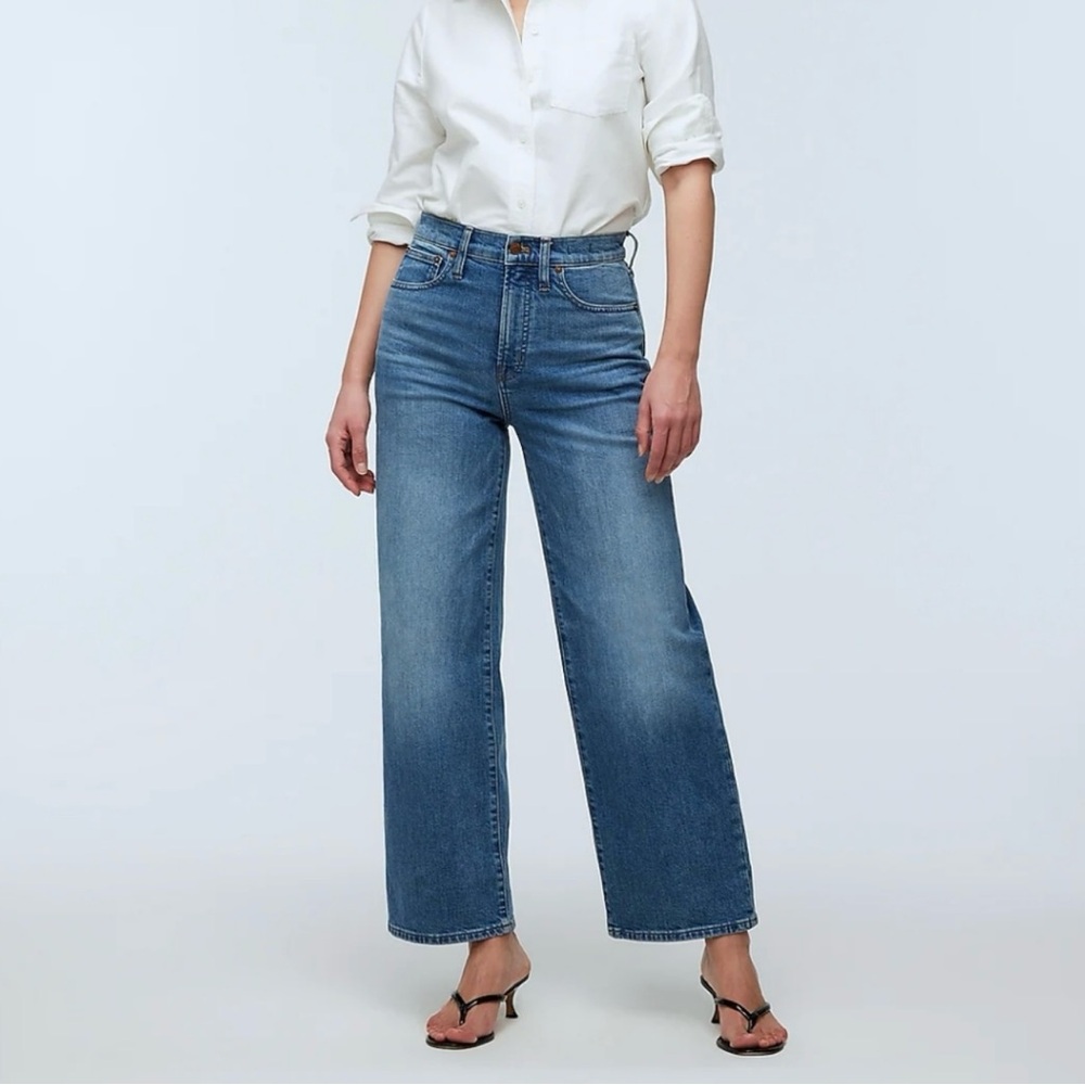 Madewell The perfect vintage wide leg jeans  size 32